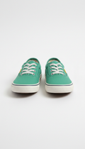 Jade Green Canvas Kids Sneakers