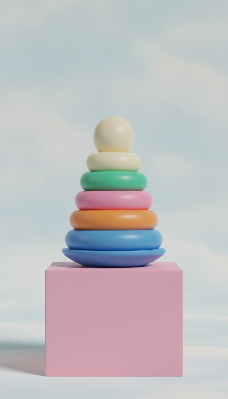 Stacking Ring Toy Sky Leap