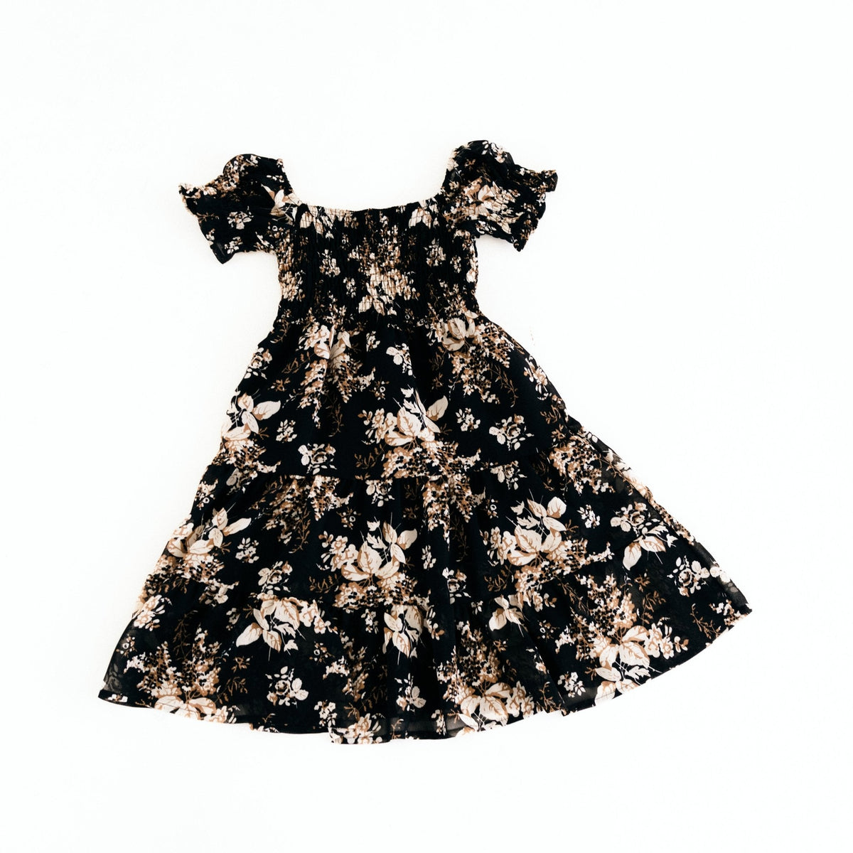 Nova's Midnight Garden Floral Dress – Child