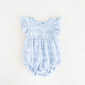 Nova's Blue Pearl Ruffle Bodysuit – Infant
