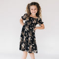 Nova's Midnight Garden Floral Dress – Child