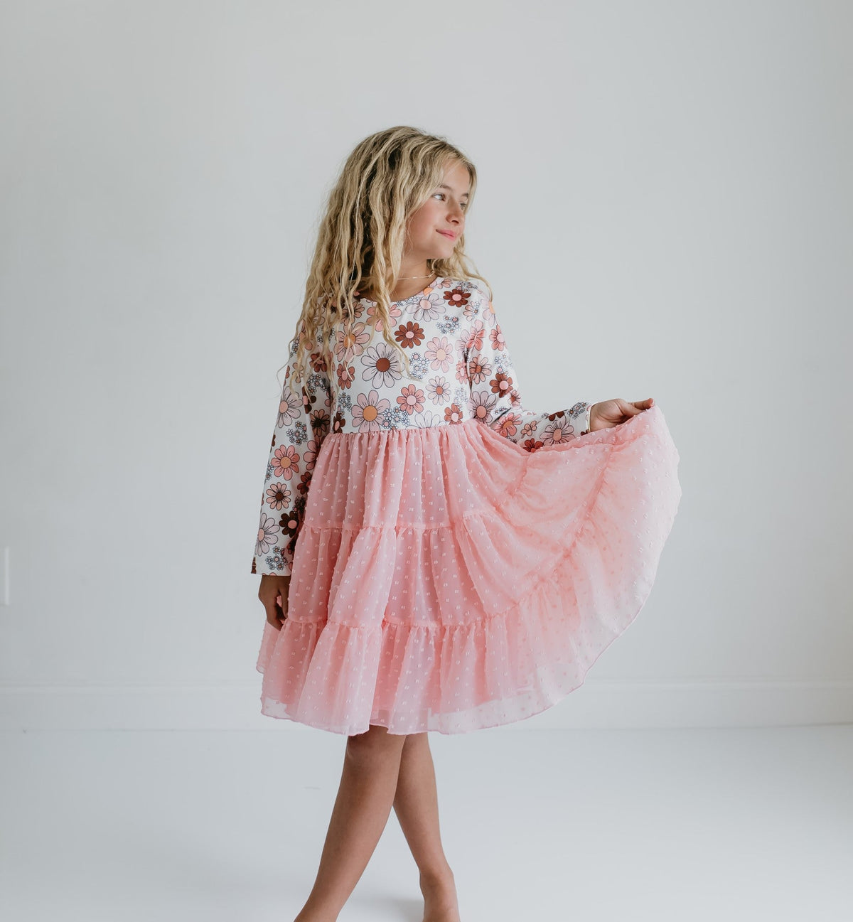Nova’s Blushing Bloom Tulle Dress