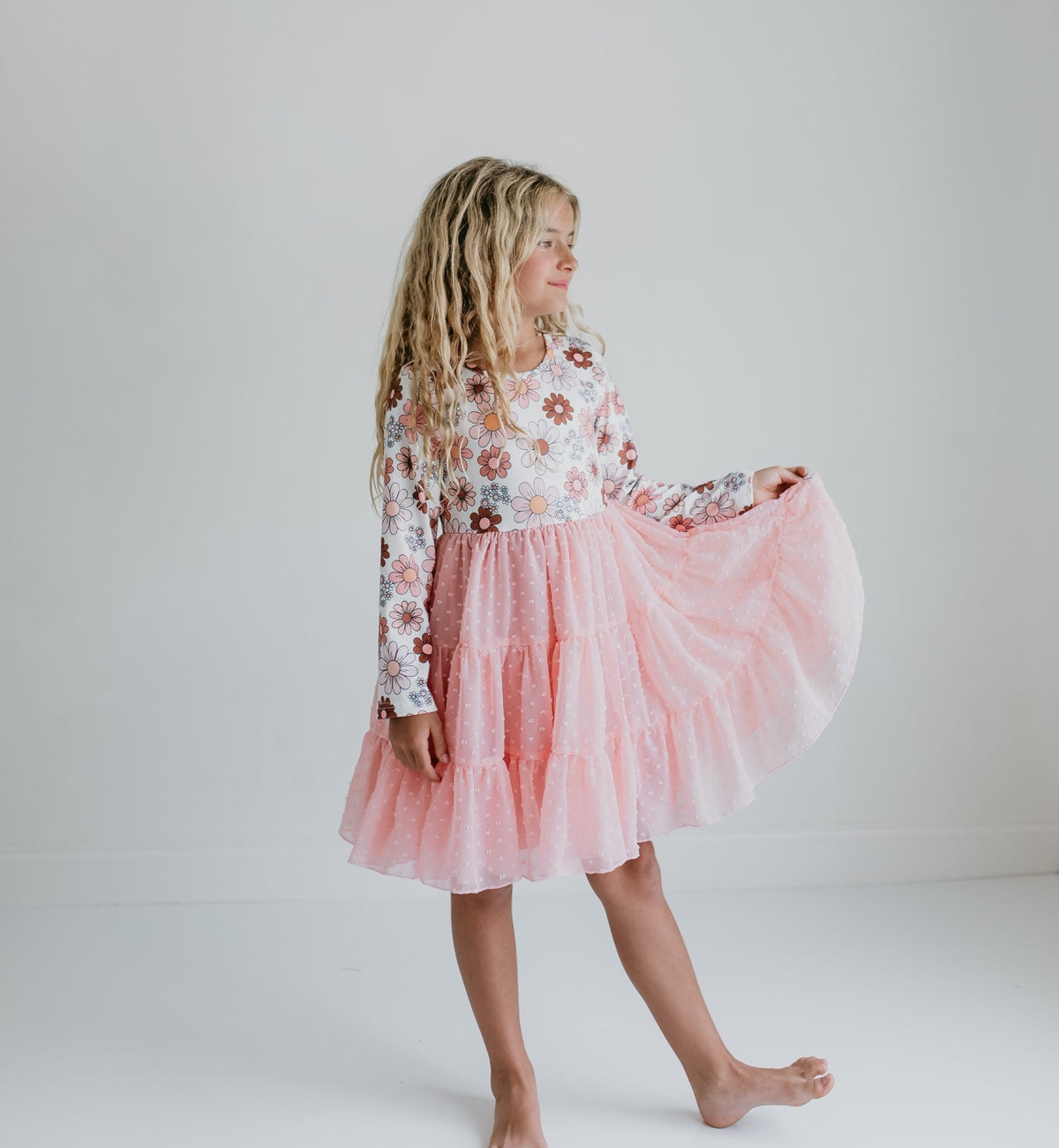 Nova’s Blushing Bloom Tulle Dress