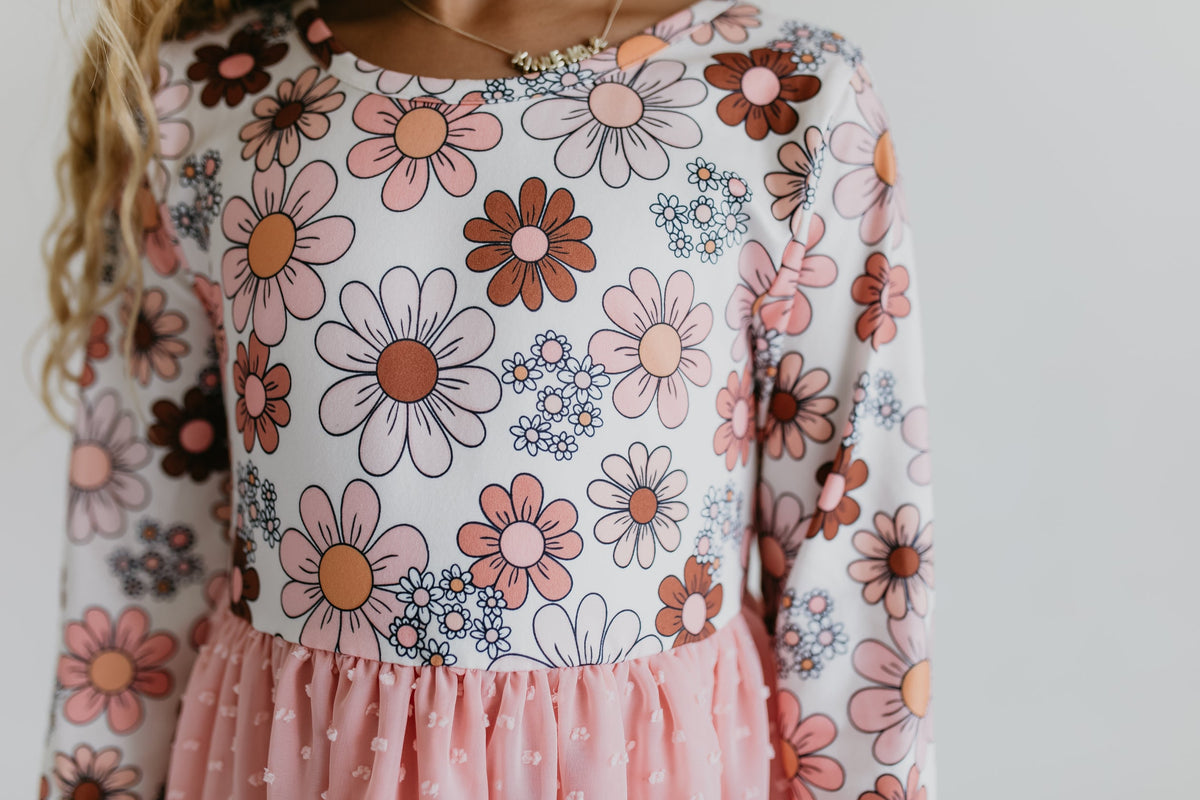 Nova’s Blushing Bloom Tulle Dress