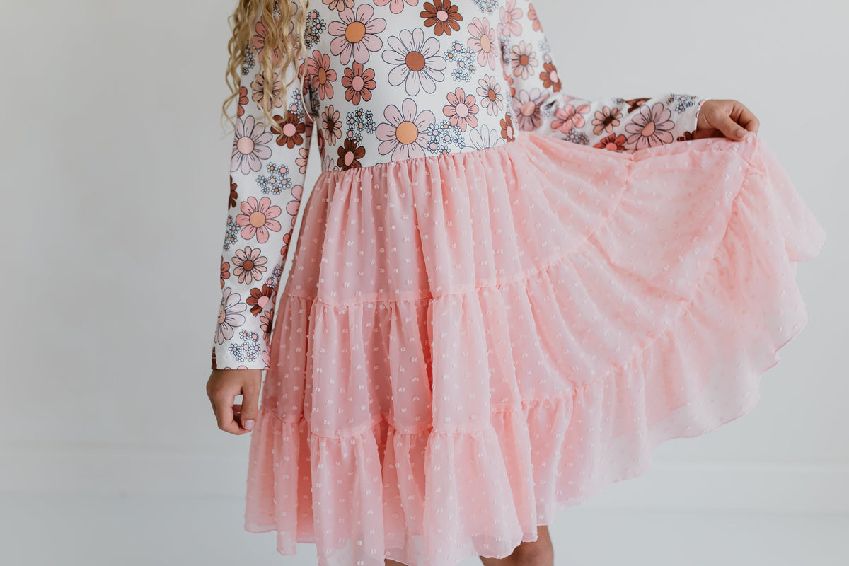 Nova’s Blushing Bloom Tulle Dress