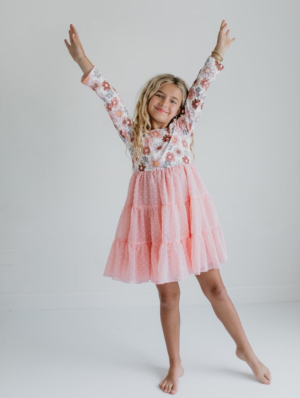 Nova’s Blushing Bloom Tulle Dress