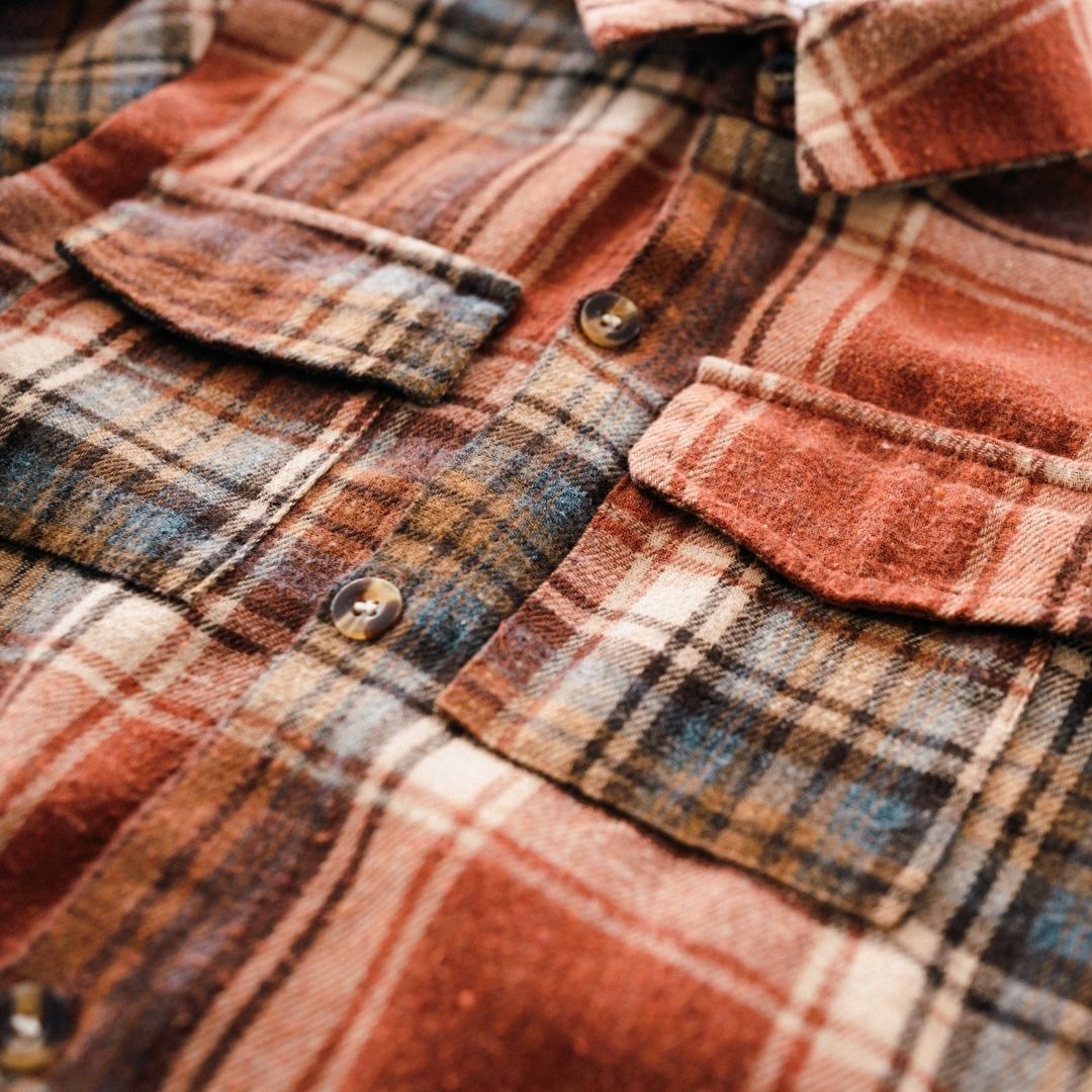 Nova’s Cozy Harvest Lightweight Plaid Flannel – Adult