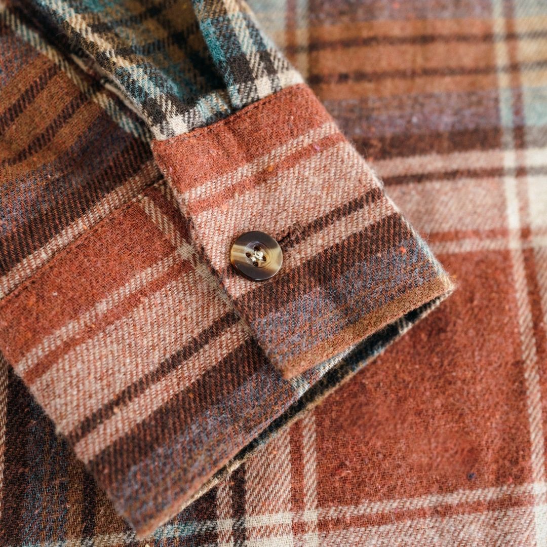 Nova’s Cozy Harvest Lightweight Plaid Flannel – Adult