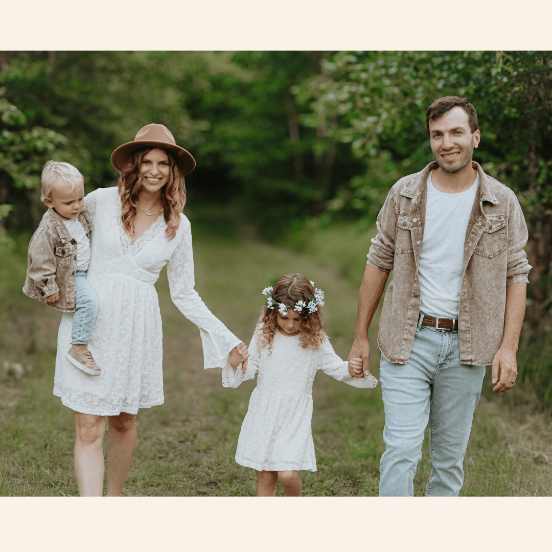 Ivory Lace Mommy & Me Dresses