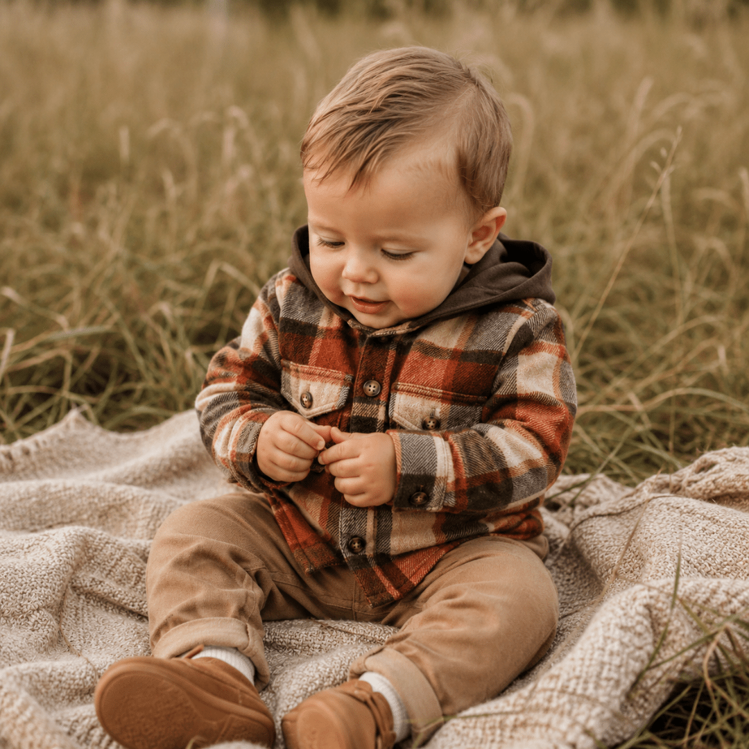 Nova’s Cozy Harvest Plaid Matching Family Bundle