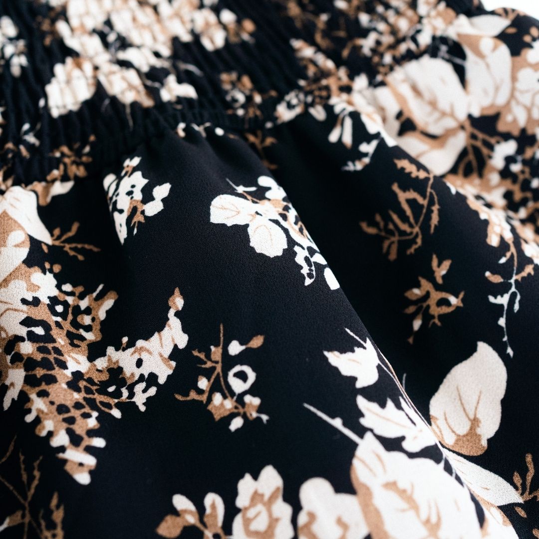 Nova's Midnight Garden Floral Dress – Child