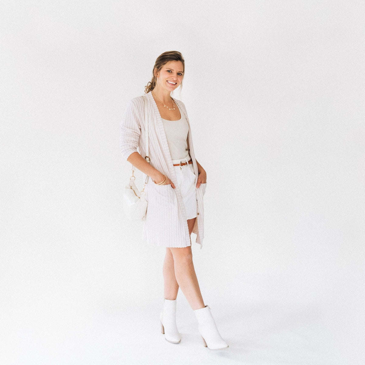 Nova's Classic Button-Down Cardigan – Women