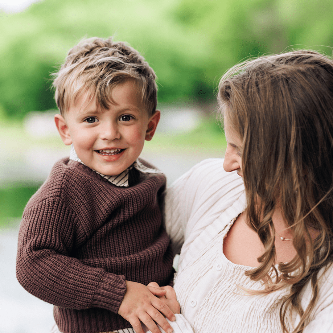 Nova's Cocoa Cozy Knit Pullover Sweater – Child