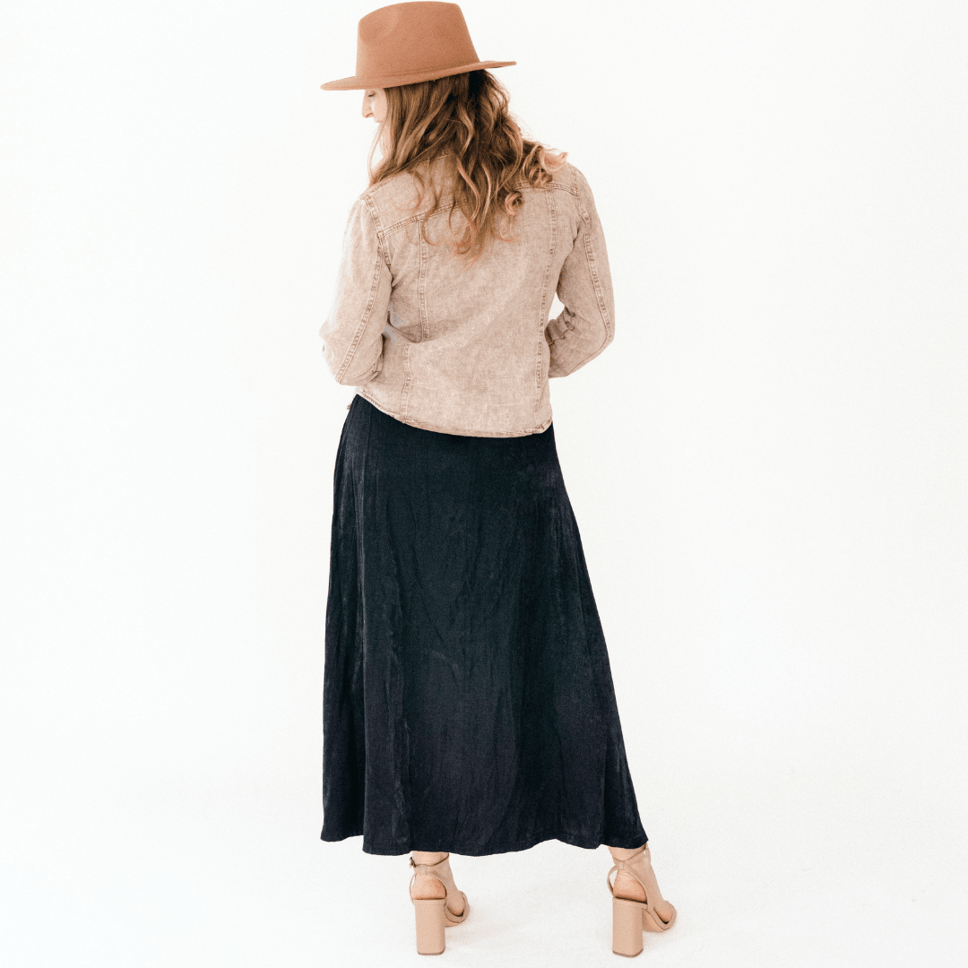 Nova’s Rustic Edge Brown Denim Jacket – Adult