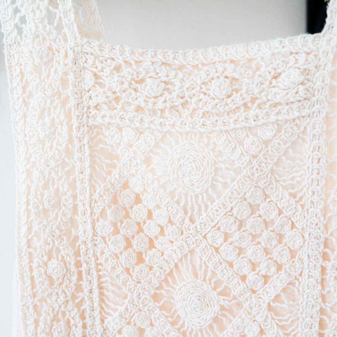 Nova's Coastal Romance Crochet Maxi Dress – Women