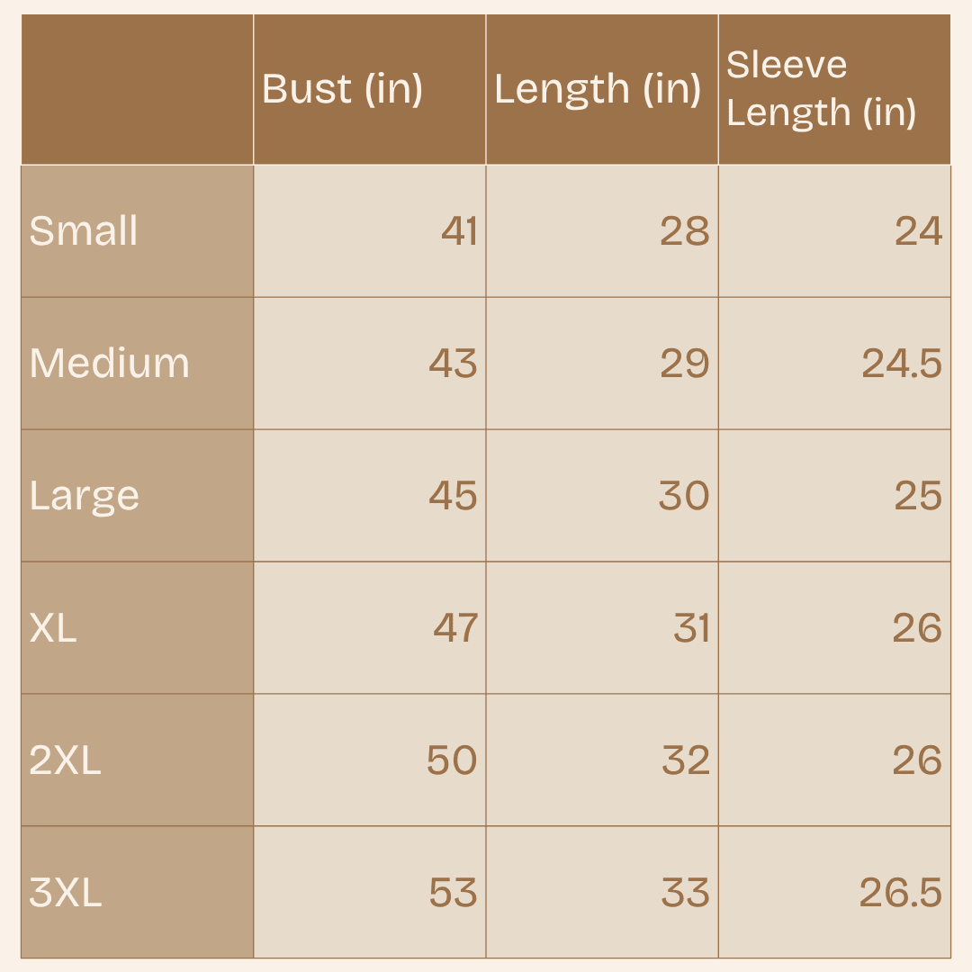 Nova's Rustic Charm Hooded Embroidered Shirt – Adult