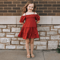 Nova’s Cozy Harvest Smocked Maxi Dress – Child