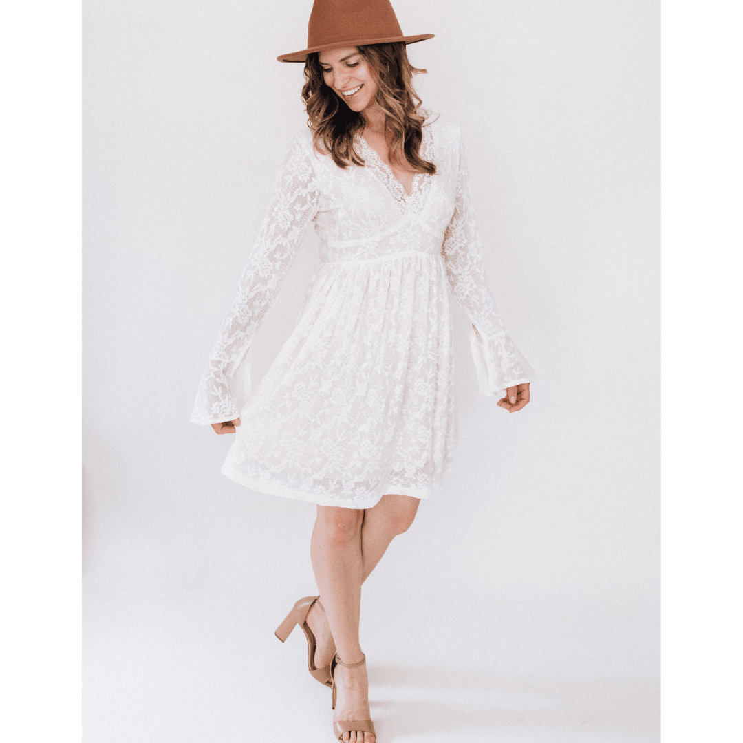 Nova's Ivory Garden Lace Mommy & Me Dress – Women
