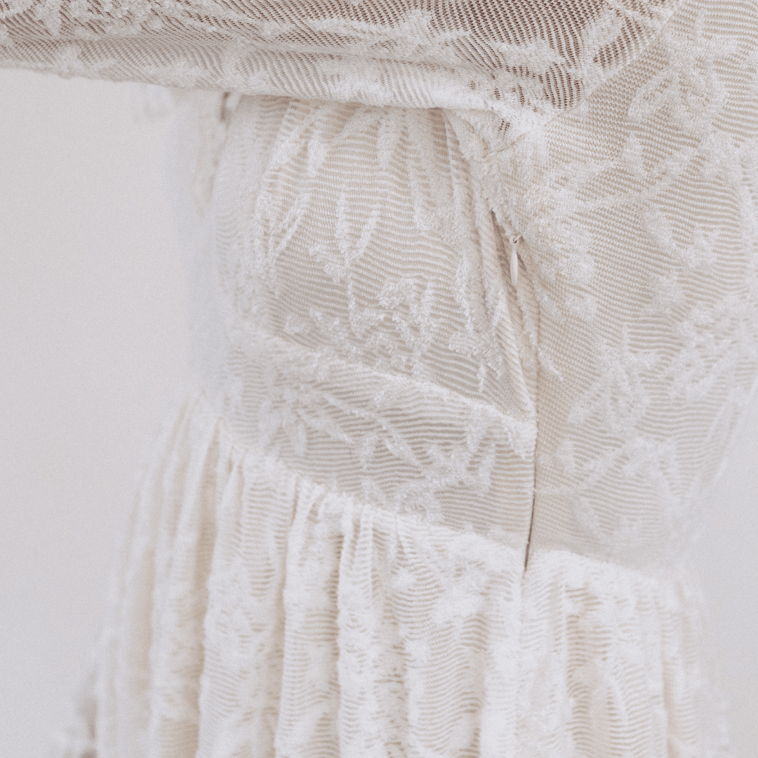 Ivory Lace Mommy & Me Dresses