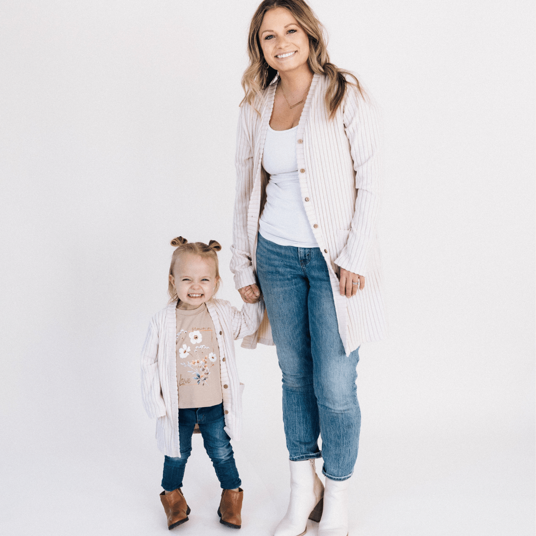 Nova's Grown In Love Floral Tee – Child
