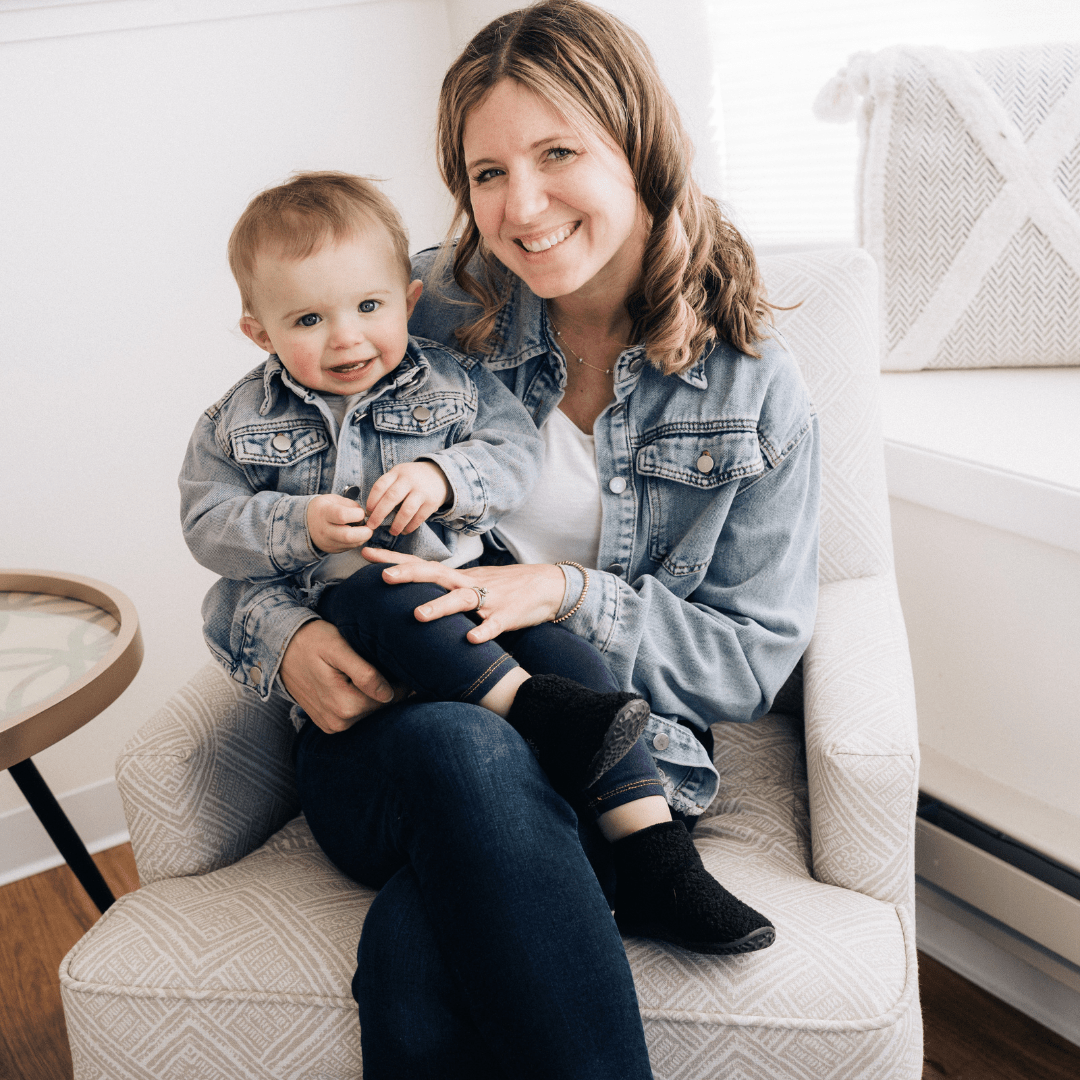 Nova's Blue Raw-Hem Denim Jacket – Infant