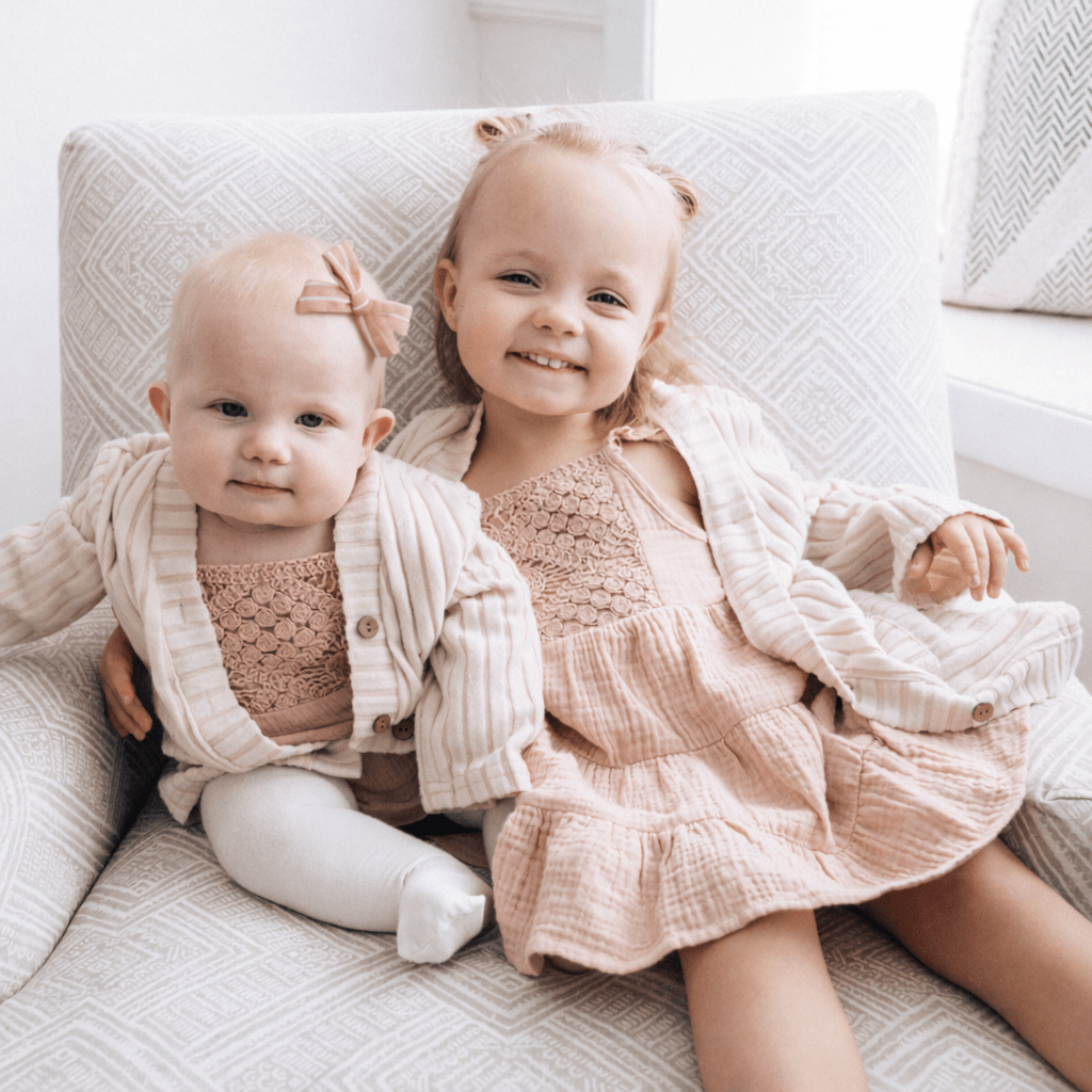 Nova's Classic Button-Down Cardigan – Child