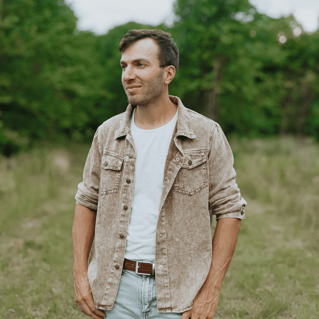 Nova’s Rustic Edge Brown Denim Jacket – Adult