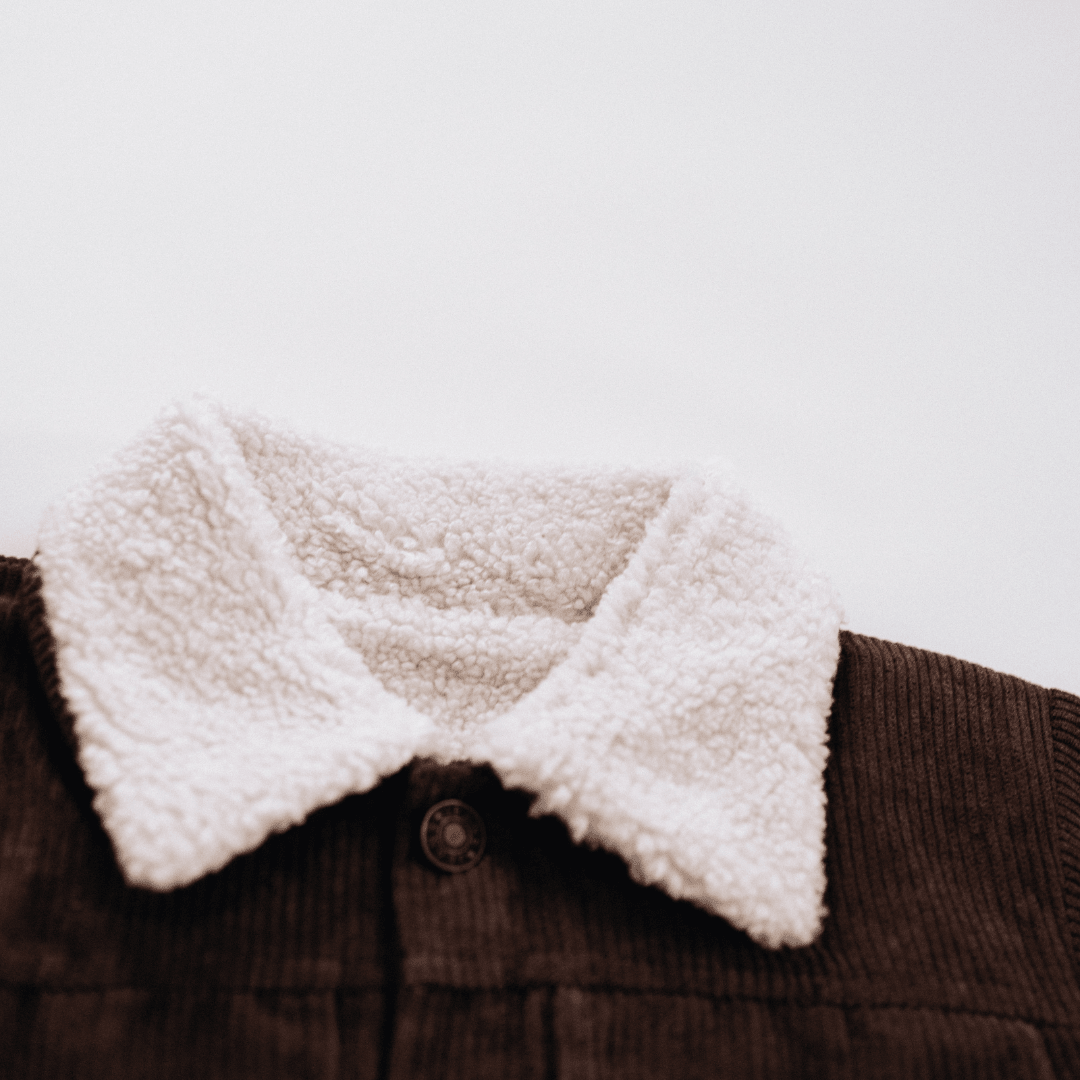 Nova's Cocoa Classic Sherpa Corduroy Jacket – Child