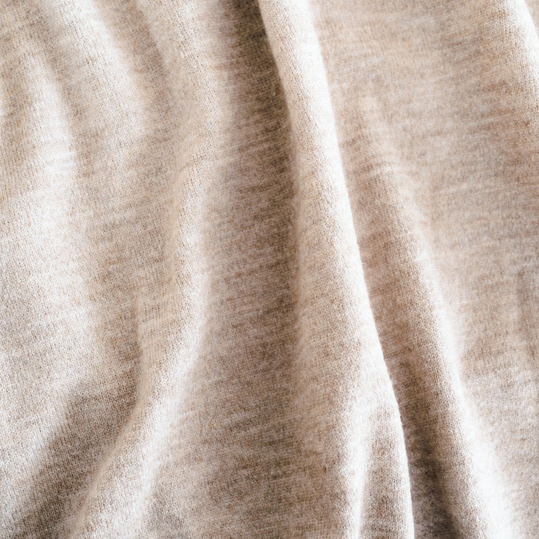 Nova's Sandstone Cozy Quarter-Zip Sweater – Women