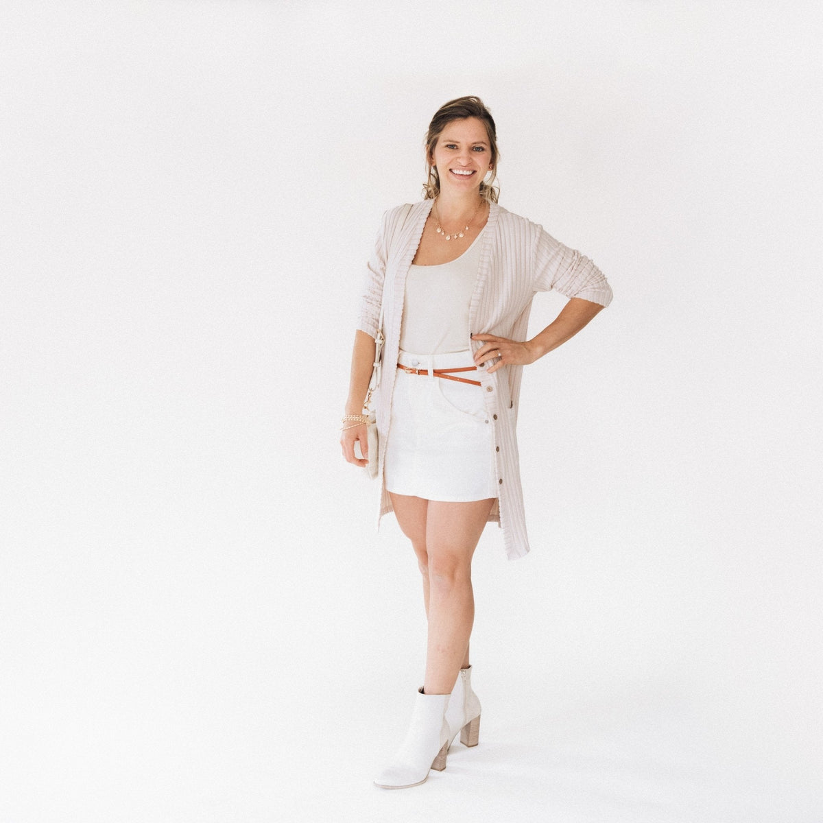 Nova's Classic Button-Down Cardigan – Women